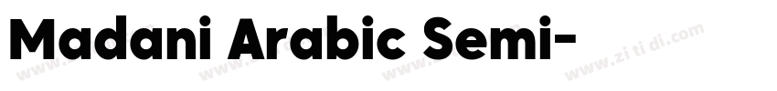 Madani Arabic Semi字体转换